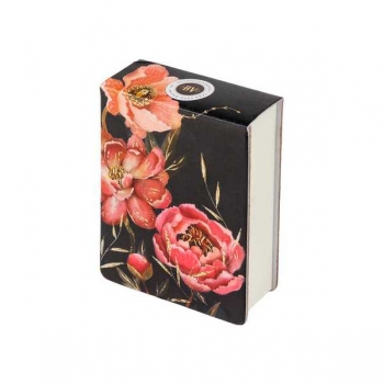 Блокнот А7 250л  Bruno Visconti SMART JOURNAL.ФЛОРА.Розовое цветение,отрывной блок,без линовки,тв.обл.  арт.3-558/09