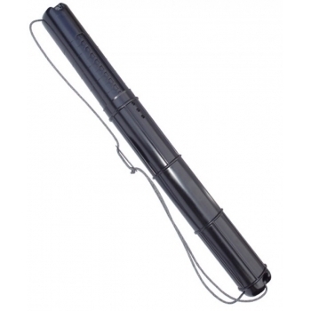 Тубус телескоп. D90мм, L700-1100мм черный на шнурке арт.ПТ01