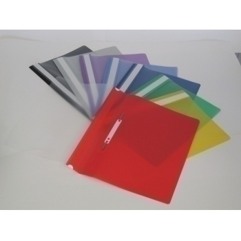 Папка-скоросшиватель А4 с прозр.верхом ПС-200 фиолет. арт.548