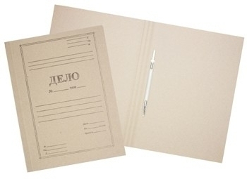Папка-скоросшиватель А4 ДЕЛО картон. 0,7мм, 530 г/м2 арт.ПС07