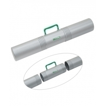 Тубус с ручкой 3-х секционный D100мм, L650мм серый арт.ПТ42