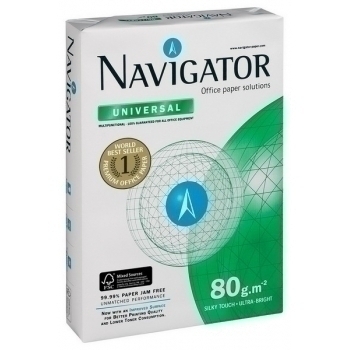 Бумага Navigator Universal А4, 80г/м2 500л арт.NAVIGATOR Бумага Navigator Universal А4, 80г/м2 500л арт.NAVIGATOR