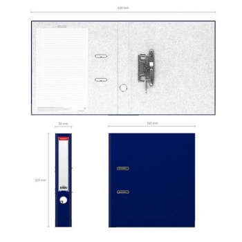 Файл-регистратор А4/50мм ErichKrause БИЗНЕС синий арт.196