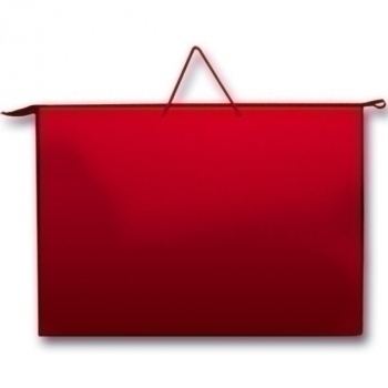 Папка д/рисования А2 с ручкой  арт.ПР 2 красная Папка д/рисования А2 с ручкой  арт.ПР 2 красная