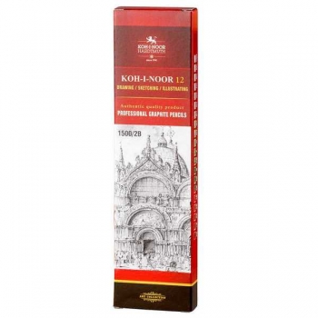 Карандаш KOH-I-NOOR 1500  арт.1500/2В