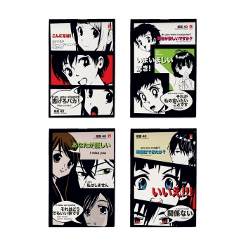 БЛОКНОТ Ф.А6 40 Л. MANGA ANIME 4 ВИДА арт.3-40-718 БЛОКНОТ Ф.А6 40 Л. MANGA ANIME 4 ВИДА арт.3-40-718