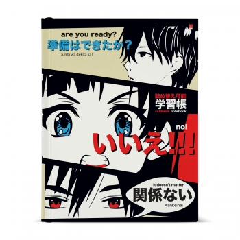 ТЕТРАДЬ НА КОЛЬЦАХ  СО СМЕН. БЛОКОМ 80Л. MANGA ANIME арт.7-80-081/03 ТЕТРАДЬ НА КОЛЬЦАХ  СО СМЕН. БЛОКОМ 80Л. MANGA ANIME арт.7-80-081/03