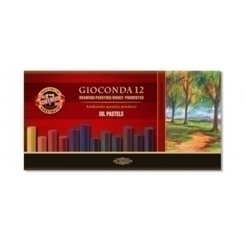 Пастель KOH-I-NOOR 12цв. масляная в карт. кор. арт.8352012001KS