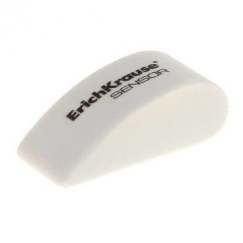 Ластик ErichKrause Sensor Black and Whitе, белый и черный арт.35532