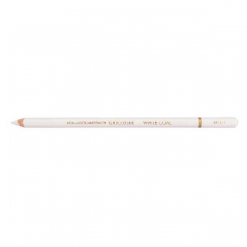 Уголь художественный KOH-I-NOOR GIOCONDA EXTRA WHITE, искусственный, белый, Medium, в карандаше арт.8812003003KS