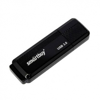 Карта памяти USB (флэш-накопитель) 64Gb Smartbuy Dock Black USB 3.0 Flash Drive с колпачком арт.SB64GBDK-K3