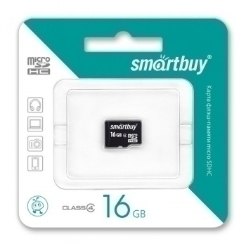 Карта памяти micro SDHC (флэш-накопитель) 16Gb Class 10 Smartbuy без адаптера арт.SB16GBSDCL10-00 Карта памяти micro SDHC (флэш-накопитель) 16Gb Class 10 Smartbuy без адаптера арт.SB16GBSDCL10-00