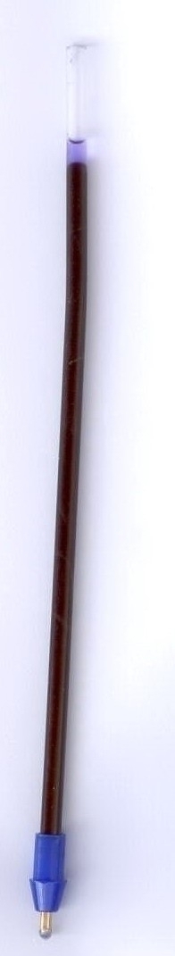 Стержень Montex 128 мм Tricon синий, без ушек арт.Mini tip 128 син