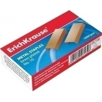 Скобы №10 для степлера ErichKrause медные арт.7139