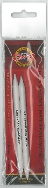 Растирка бумажная КОН-I-NOOR белая, 2шт/наб. d 7мм арт.9477007003PS