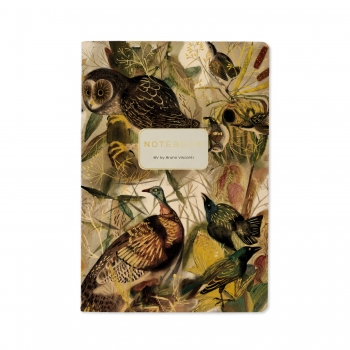 Тетрадь 40л в клетку Bruno Visconti ФАУНА.Джунгли крепление-декор. нить арт.7-40-001/181