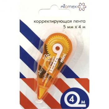 Штрих-корректор в ленте Attomex 5мм*4м в пакете арт.4062300