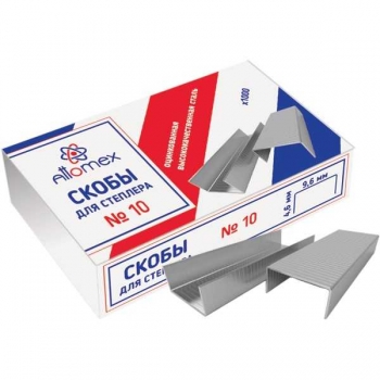 Скобы №10 для степлера Attomex арт.4141301