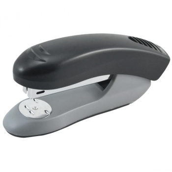 Степлер 24/6, 26/6 (20л) deVENTE Stripe пластиковый, в картон. коробке, черный, арт. 4142349