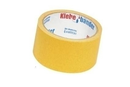 Скотч-лента двусторонняя 50мм*25м. полипропилен Klebebander арт.50*25двуст