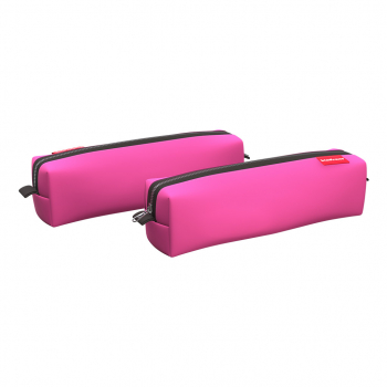 Пенал квадро mini ErichKrause® 210x50x50мм Pink арт.47344