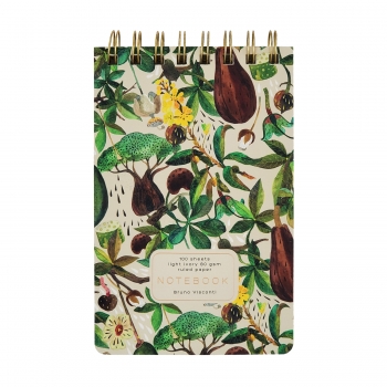БЛОКНОТ НА ГРЕБНЕ «CUTE JOURNAL» B6-, BV, 100 Л. БАОБАБ ЛИНЕЙКА арт.3-100-004/01