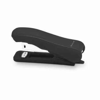 Степлер 10 (15л) Attomex пластиковый, с антистеплером, в карт. коробке, черный, арт. 4142325