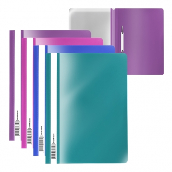 Папка-скоросшиватель A4 ErichKrause Fizzy Vivid, ассорти арт.50021