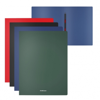 Папка с пруж. скоросшивателем А4 ErichKrause Matt Classic, ассорти арт.50080