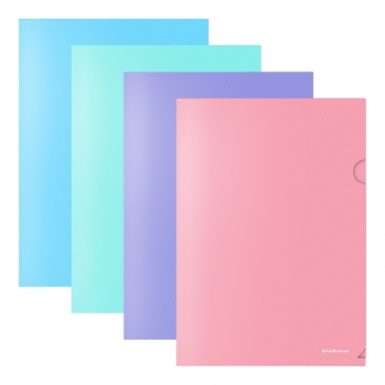 Папка-уголок А4 ErichKrause Soft Manga, непрозрачная, ассорти арт.61135 Папка-уголок А4 ErichKrause Soft Manga, непрозрачная, ассорти арт.61135
