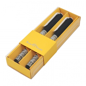 НАБОР ИЗ 2-Х РУЧЕК PrimeWrite. Газета-4 НА МАСЛ. ОСНОВЕ, 0.7 ММ, СИНЯЯ (желтый футляр) арт.20-0293/1212 НАБОР ИЗ 2-Х РУЧЕК PrimeWrite. Газета-4 НА МАСЛ. ОСНОВЕ, 0.7 ММ, СИНЯЯ (желтый футляр) арт.20-0293/1212