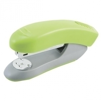 Степлер 24/6, 26/6 (20л) deVENTE Neon пластиковый, в картон. коробке, неоновый зеленый, арт. 4142339