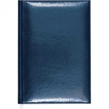 Ежедневник А5 145*205 мм, недатир. Attomex Visa 272 стр, бел. бум., тв. обл., перф-я, ТЕМНО-СИНИЙ арт.2034626