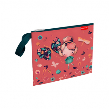 Папка текстильная на молнии ErichKrause® Autumn Walk, A5+ арт.54687