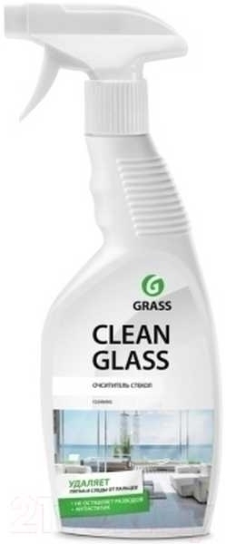 Средство для мытья окон  и стекла Grass CLEAN GLASS, 600 мл с триггером Голубая лагуна арт.125247