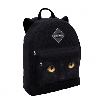 Рюкзак ErichKrause EasyLine® Animals 17L Black Cat арт.57280