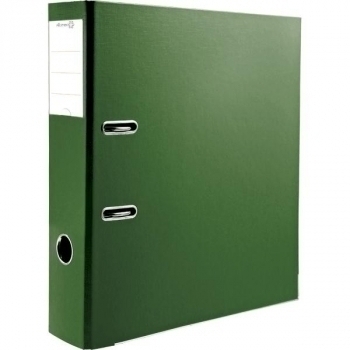 Файл-регистратор А4/75мм Attomex ПВХ, зеленый арт.3093707