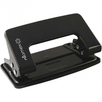 Дырокол (10 л) Attomex металлический, в карт. кор., черный  арт. 4020303 Дырокол (10 л) Attomex металлический, в карт. кор., черный  арт. 4020303