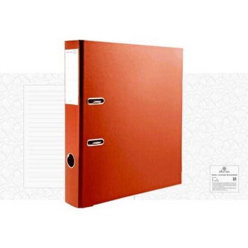 Файл-регистратор А4/50мм Attomex ПВХ, красный арт.3093704