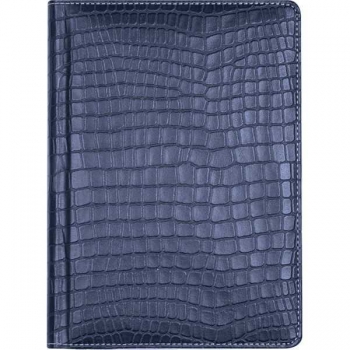 Алфавитная книга А5 deVENTE Wild 145*205 мм, 128 стр, крем. бум., тв. обл., темно-синяя арт.2030402