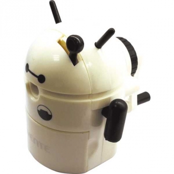 Точилка deVENTE  механическая Робот 8,5х8,8х9 см, 1 отверстие, с контейнером, арт. 4071731