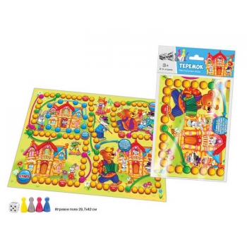 Игра настольная    Русский стиль  бродилка Цена Бум!Игра. Теремок, 297*420мм, пакет с европодв.,3+ арт. 07112