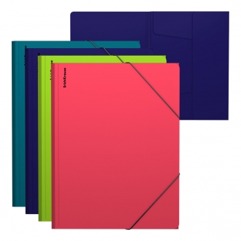 Папка А4 на резинках ErichKrause Soft Reef арт.62970