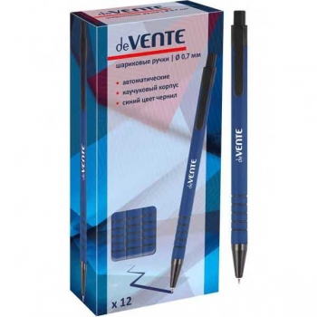 Ручка автоматическая deVENTE Pastel, 0.7мм, Soft Touch корпус, синяя арт. 5070890 Ручка автоматическая deVENTE Pastel, 0.7мм, Soft Touch корпус, синяя арт. 5070890