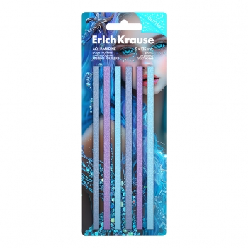 Клейкие закладки пластиковые ErichKrause Aquamarine, 5x135 мм, 120 листов, 3 цвета арт.65147