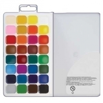 Акварель Классика, 32цв, б/к, медовая, в европодвесе арт.26С 1579-08