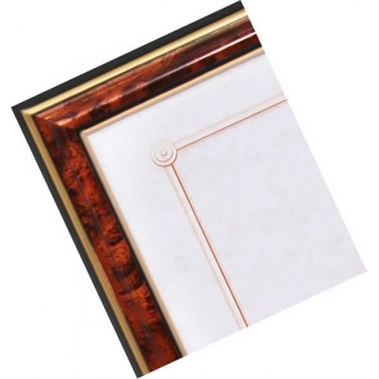 Фоторамка FC пластиковая, 21*30см, цвет темный орех №2 арт.RP 282 21*30