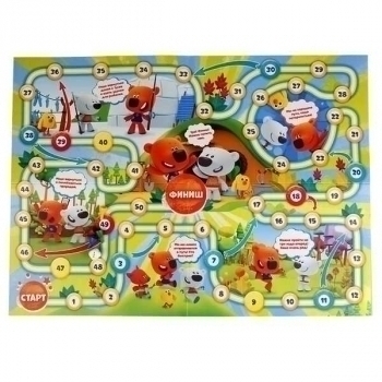 Игра настольная    Умка для детей Ходилка.Ми-Ми-Мишки.Веселые приключения,330*480мм,картон. кор., 3+ арт.4690590101131