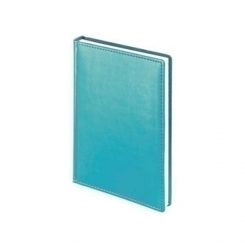 Ежедневник А5+ 145*205 мм, недатир. Альт VELVET 272 стр, цвет морской волны, тв. обл. арт.3-115/15