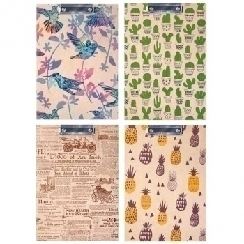 Планшет А4 Berlingo Craft с верх.зажимом, ламинир., ассорти арт.APp_04400